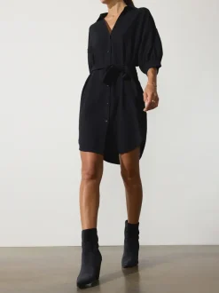 The Kate Crepe Belted Dress