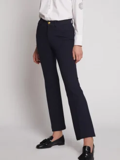 The knitted jean pant