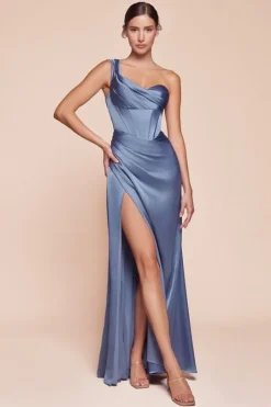 Tiwa Satin corset gown