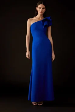 Tomia One-Shoulder Gown