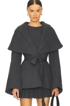 Toni Shawl Collar Peplum Jacket