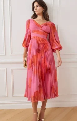 Trevanna Pleated Dress