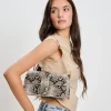 Violet Snake Crossbody