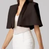Ward Cape in black