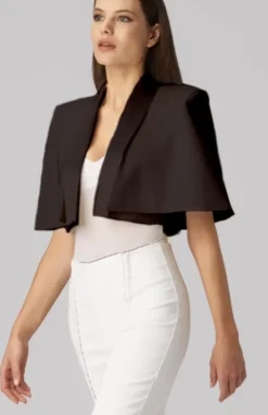 Ward Cape in black