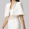 Ward Cape in white