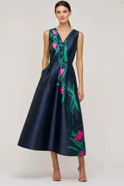 willa tea length dress – coming soon