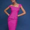 Yuki Jersey Dress – Cyclamen