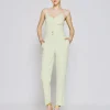 Yuna Straight Leg Pants in aloe