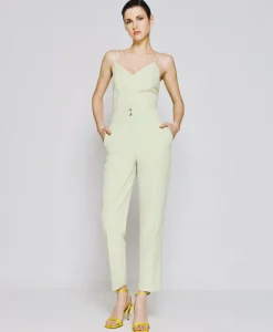 Yuna Straight Leg Pants in aloe