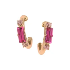 Yves Fuschia Hoops