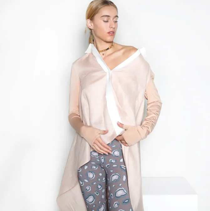 ZAYNAME TOP in blossom white