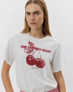 ZENA CHERRY T-SHIRT – small