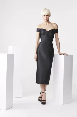 Zenya Off Shoulder Cocktail Dress